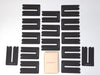 15 pack of black pregnancy kt tape