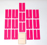 15 pack of pink tummytape kt tape